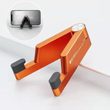 Load image into Gallery viewer, Universal Mini Size Aluminum Portable Folding Desk Mount Holder Bracket Mobile Phone Cradle Foldable Stand for Cellphone
