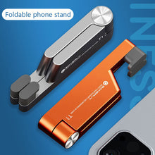 Load image into Gallery viewer, Universal Mini Size Aluminum Portable Folding Desk Mount Holder Bracket Mobile Phone Cradle Foldable Stand for Cellphone
