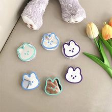 Load image into Gallery viewer, INS Cute Rabbit Mirror Phone Griptok Grip Tok Holder Ring Gift For iPhone Accessories Korean Lovely Foldable Phone Stand Holder
