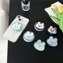 Load image into Gallery viewer, INS Cute Rabbit Mirror Phone Griptok Grip Tok Holder Ring Gift For iPhone Accessories Korean Lovely Foldable Phone Stand Holder
