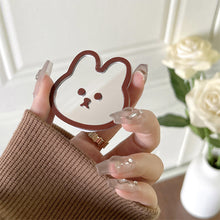 Load image into Gallery viewer, INS Cute Rabbit Mirror Phone Griptok Grip Tok Holder Ring Gift For iPhone Accessories Korean Lovely Foldable Phone Stand Holder
