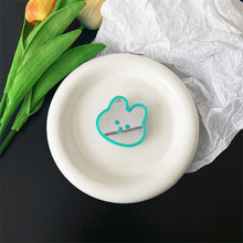 Load image into Gallery viewer, INS Cute Rabbit Mirror Phone Griptok Grip Tok Holder Ring Gift For iPhone Accessories Korean Lovely Foldable Phone Stand Holder
