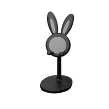 Load image into Gallery viewer, Cell Phone Stand Angle Height Adjustable Bunny Phone Stand for Desk Cute Rabbit Phone Holder Stand for Desk Mobile universal
