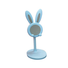 Load image into Gallery viewer, Cell Phone Stand Angle Height Adjustable Bunny Phone Stand for Desk Cute Rabbit Phone Holder Stand for Desk Mobile universal
