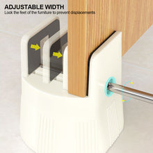 Load image into Gallery viewer, Adjustable Height Table Foot Pad Clipboard Style Bed Foot Sofa Furniture Base Pad High Block Support Elevated
