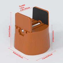 Load image into Gallery viewer, Adjustable Height Table Foot Pad Clipboard Style Bed Foot Sofa Furniture Base Pad High Block Support Elevated
