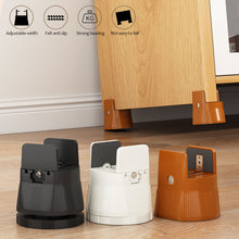 Load image into Gallery viewer, Adjustable Height Table Foot Pad Clipboard Style Bed Foot Sofa Furniture Base Pad High Block Support Elevated
