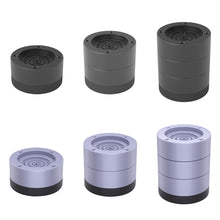 Load image into Gallery viewer, Washing Machine Anti Vibration Pads Lifting Rubber Feet Anti Slip Mute Furniture Leveler Universal Dampers Fixed Base
