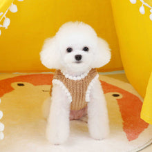 Load image into Gallery viewer, Autumn/Winter Fleece-Lined Dog Vest Warm Teddy Small Breed Cat Pet Clothing New Style Dog Coat Jacket
