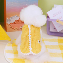 Load image into Gallery viewer, Autumn/Winter Fleece-Lined Dog Vest Warm Teddy Small Breed Cat Pet Clothing New Style Dog Coat Jacket
