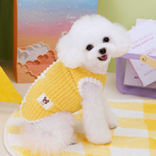 Load image into Gallery viewer, Autumn/Winter Fleece-Lined Dog Vest Warm Teddy Small Breed Cat Pet Clothing New Style Dog Coat Jacket
