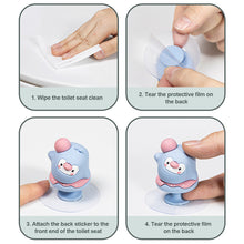 Load image into Gallery viewer, Cartoon Toilet Lid Opener Anti-Dirt Toilet Ring Handle Lifting Device Cute Lid Lifter Creative Bathroom Accessories
