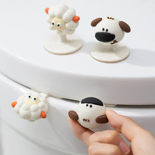Load image into Gallery viewer, Portable Cartoon Toilet Seat Lifter Toilet Lifting Device Avoid Touching Toilet Lid Handle WC Accessories Toilet Ring Handle

