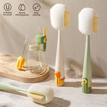 Load image into Gallery viewer, Five-In-One Home Use Multi-Functional Cup Brush Water Cup Insulated Thermal Cup Brush Milk Bottle Cleaning Brush Steel Wire Ball
