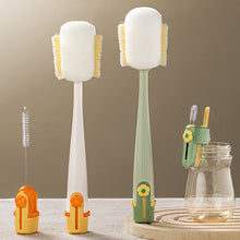 Load image into Gallery viewer, Five-In-One Home Use Multi-Functional Cup Brush Water Cup Insulated Thermal Cup Brush Milk Bottle Cleaning Brush Steel Wire Ball
