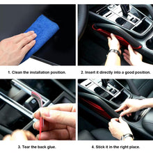 Load image into Gallery viewer, Pair Car Central Phone Holder Auto Organizer Center Console Gap Storage Box For Porsche Cayenne 2018 - 2024
