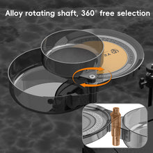 Load image into Gallery viewer, Large-Capacity Multi-Layer Strong Magnetic Bait Tray Durable Quick Hook Separator Bait Mixing Bowl Fishing Accessory
