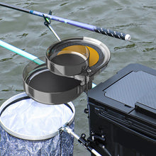 Load image into Gallery viewer, Large-Capacity Multi-Layer Strong Magnetic Bait Tray Durable Quick Hook Separator Bait Mixing Bowl Fishing Accessory
