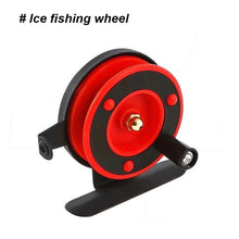 Load image into Gallery viewer, 1PC 55/65/75CM Retractable Ice Fishing Rod Large Guide Ring Carbon Lure Pole Fishing Accessories
