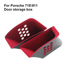 Load image into Gallery viewer, 2Pcs Car Interior Center Console Gap Armrest Holder Organizer Container Pocket Storage Box Holder For Porsche 718 911
