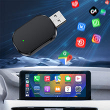 Load image into Gallery viewer, 2in1 Wireless Carplay Adapter Android Auto Smart Box Dongle Bluetooth WiFi Fast Connect Plug And Play
