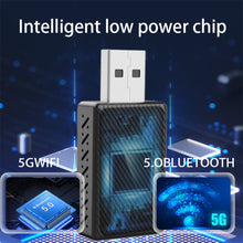 Load image into Gallery viewer, Mini 2in1 Auto Wireless CarPlay&amp;Android Wireless Adapter Smart Box Dongle Bluetooth WiFi Fast Connect Plug And Play Box
