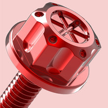 Load image into Gallery viewer, 2Pcs M6 Motorcycle Windscreen Windshield Bolts Kit Fixed Decorative Screw Cowling Windscreen Screws for NMX155 CC110
