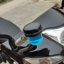 Load image into Gallery viewer, Motorcycle Brake Master Cylinder Brake Fluid Reservoir Transparent Brake Oil Tank Upper Pump Oil Cup with Aluminium Alloy Cap
