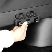 Load image into Gallery viewer, Car Rear Trunk Hook Button Buckle Hanging Storage Holder Clip Luggage Bag Umbrella Hanger Car Accessories for Tesla Model Y 2021-2024
