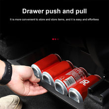 Load image into Gallery viewer, Car Under Seat Storage TPE Box Center Console Organizer Bins Front Backseat Bag Trash Tray Accessories For Tesla Model Y 2017-2024
