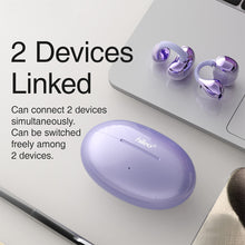 Load image into Gallery viewer, Open Type Ear Clip Bluetooth Headphones 360° Stereo Sound Long Life AI Call Noise Cancelling Sports Headphones
