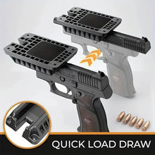 Load image into Gallery viewer, 1PC Glock Magnetic Stand Quickdraw Hidden Fixed Base Soft Bullet Toy Gun Tactical Accessories
