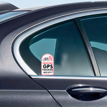 Load image into Gallery viewer, 1PC GPS Tracking Monitoring Warning Sticker Electric Vehicle Anti-Theft Anti-Collision Dashcam Decorative Reflective Sticker
