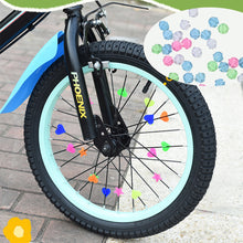 Load image into Gallery viewer, 1 Package Children's Bicycle Wheel Spokes Beaded Rim Anti-Ash Anti-Embroider Decoration

