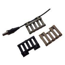 Load image into Gallery viewer, 1PC Tactical M600 Flashlight 5 Slot Rat Tail Clamp Cable Protection Chip Rat Tail Winding Accessories For 20MM Guide Rail
