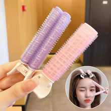 Load image into Gallery viewer, Natural Hair Root Fluffy Clips Curly Hair Rollers and Culers Bangs Hair Styling Clip Hairs Lazy Accessories Black
