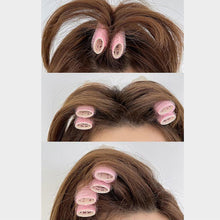 Load image into Gallery viewer, Natural Hair Root Fluffy Clips Curly Hair Rollers and Culers Bangs Hair Styling Clip Hairs Lazy Accessories Black
