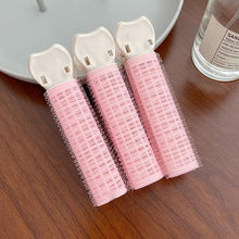 Load image into Gallery viewer, Natural Hair Root Fluffy Clips Curly Hair Rollers and Culers Bangs Hair Styling Clip Hairs Lazy Accessories Black
