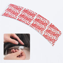 Load image into Gallery viewer, 10pcs Wig Film Wig Special Scalp Double-sided Adhesive Film Biological Double-sided Adhesive Waterproof and Sweat Proof Wig Patch
