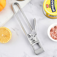 Load image into Gallery viewer, Stainless Steel Linear Can Opener Adjustable Can Opener Multifunctional Can Opener Kitchen Small Tool Lazy Can Opener
