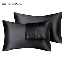 Load image into Gallery viewer, Satin Pillowcase for Hair and Skin Silky &amp; Soft Pillow Covers Similar to Silk Pillow Cases Pillow Cases Standard Queen Size
