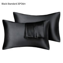 Load image into Gallery viewer, Satin Pillowcase for Hair and Skin Silky &amp; Soft Pillow Covers Similar to Silk Pillow Cases Pillow Cases Standard Queen Size
