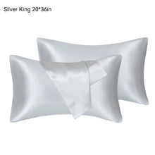Load image into Gallery viewer, Satin Pillowcase for Hair and Skin Silky &amp; Soft Pillow Covers Similar to Silk Pillow Cases Pillow Cases Standard Queen Size
