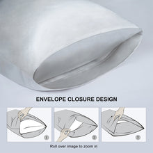 Load image into Gallery viewer, Satin Pillowcase for Hair and Skin Silky &amp; Soft Pillow Covers Similar to Silk Pillow Cases Pillow Cases Standard Queen Size
