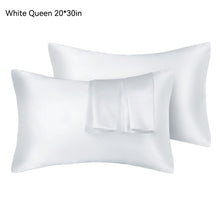 Load image into Gallery viewer, Satin Pillowcase for Hair and Skin Silky &amp; Soft Pillow Covers Similar to Silk Pillow Cases Pillow Cases Standard Queen Size
