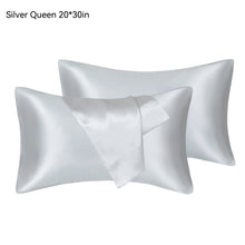 Load image into Gallery viewer, Satin Pillowcase for Hair and Skin Silky &amp; Soft Pillow Covers Similar to Silk Pillow Cases Pillow Cases Standard Queen Size
