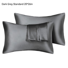 Load image into Gallery viewer, Satin Pillowcase for Hair and Skin Silky &amp; Soft Pillow Covers Similar to Silk Pillow Cases Pillow Cases Standard Queen Size
