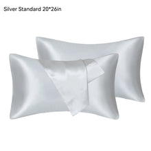 Load image into Gallery viewer, Satin Pillowcase for Hair and Skin Silky &amp; Soft Pillow Covers Similar to Silk Pillow Cases Pillow Cases Standard Queen Size
