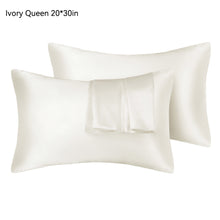 Load image into Gallery viewer, Satin Pillowcase for Hair and Skin Silky &amp; Soft Pillow Covers Similar to Silk Pillow Cases Pillow Cases Standard Queen Size
