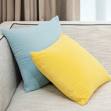 Load image into Gallery viewer, 2Pcs/set Pillowcase Soft Solid Color Pillow Cover Throw Pillow Covers Square Cushion Cover for Sofa Bedroom Car
